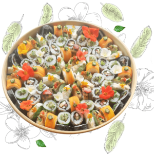 plateau de sushis frais sur mesure